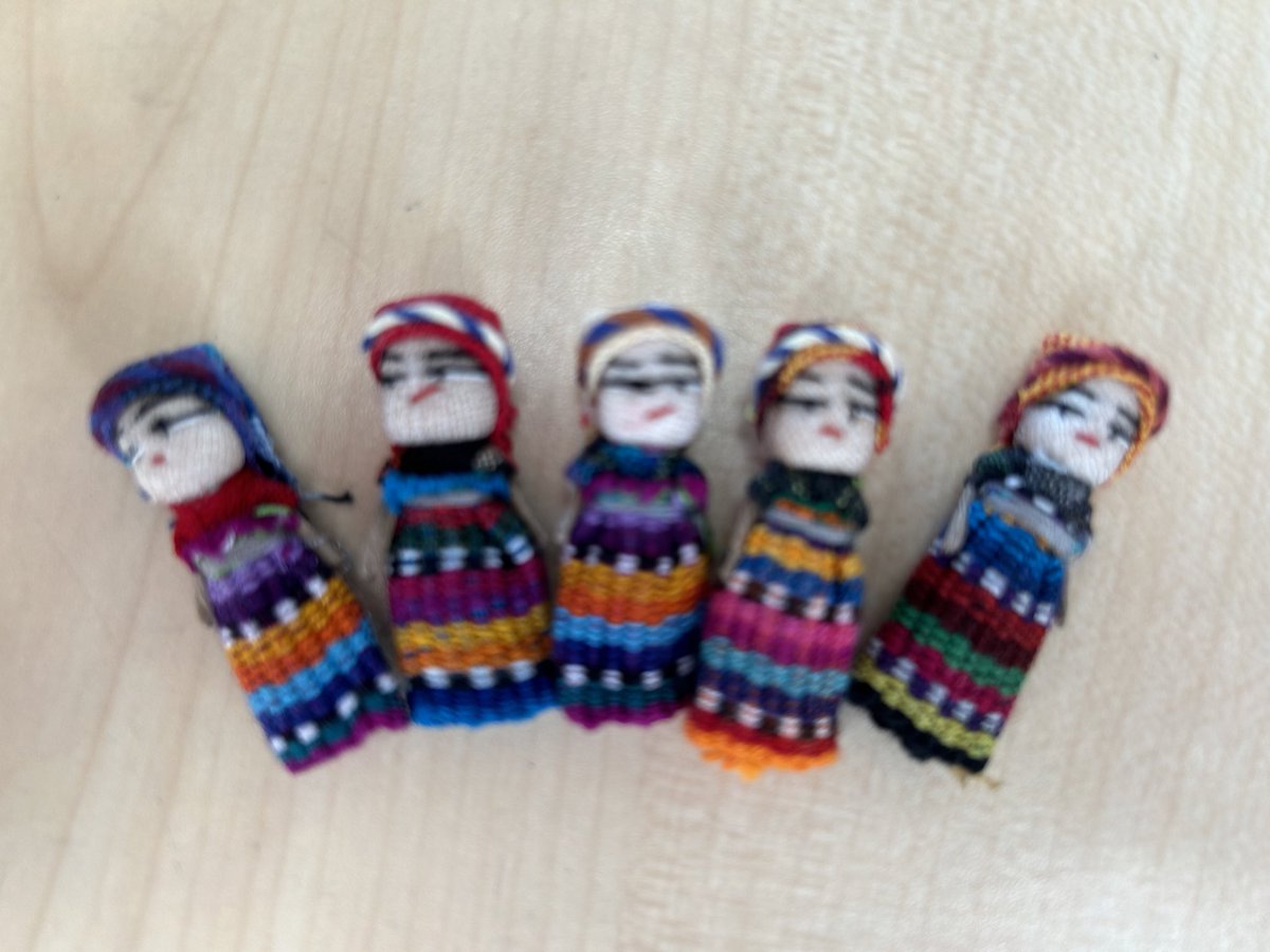 Senora_Fitz's tweet photo. Everyone got a worry doll! https://t.co/kihdT3JIFs