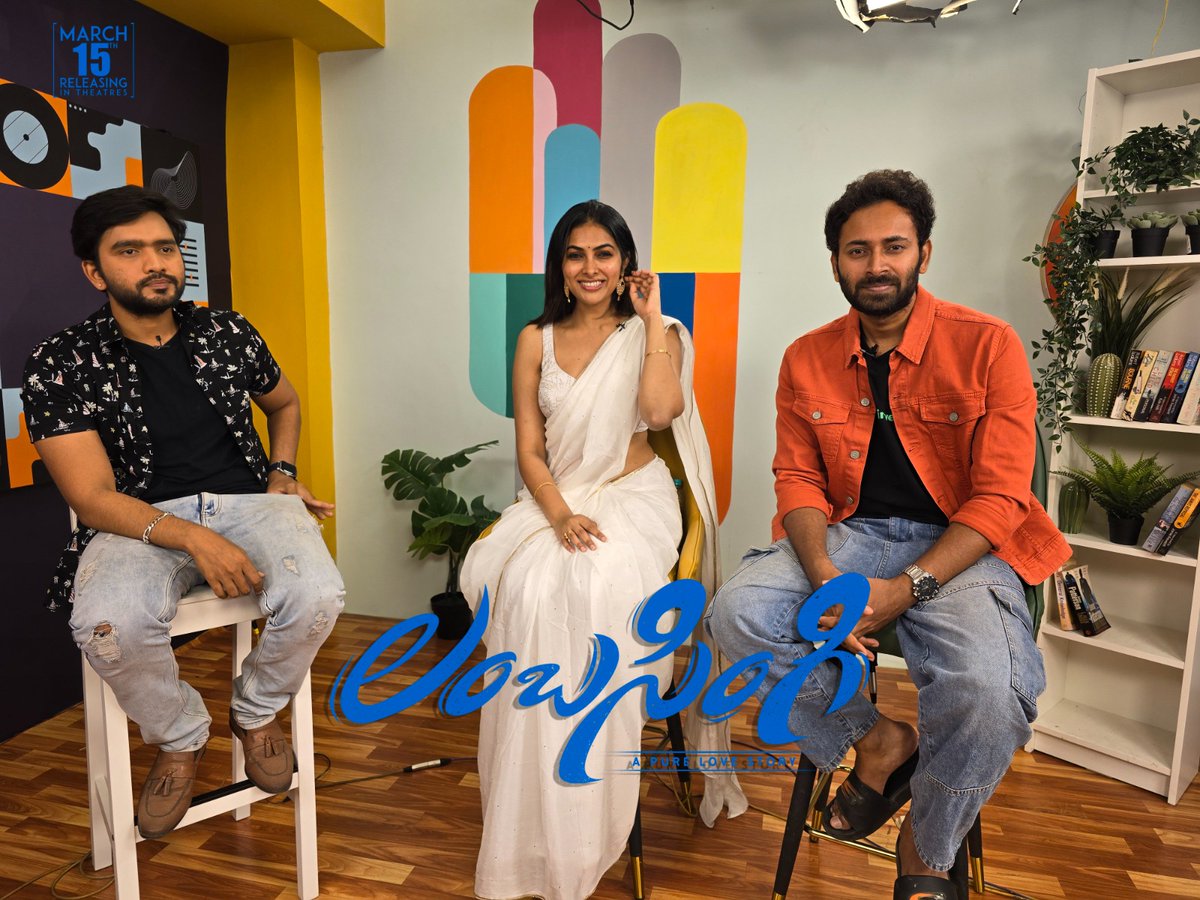 teluguvision_'s tweet image. #Lambasingi actors @BharatRaj0921 &amp;amp; @DiviActor chit chat in @GeminiTVMusic1 
🎼🎼🎧🎵

@naveengandhidir  @kalyankrishna_k
#RRDhruvan #ConceptFilms #LambasingiMovie
#LambasingiFromMarch15th