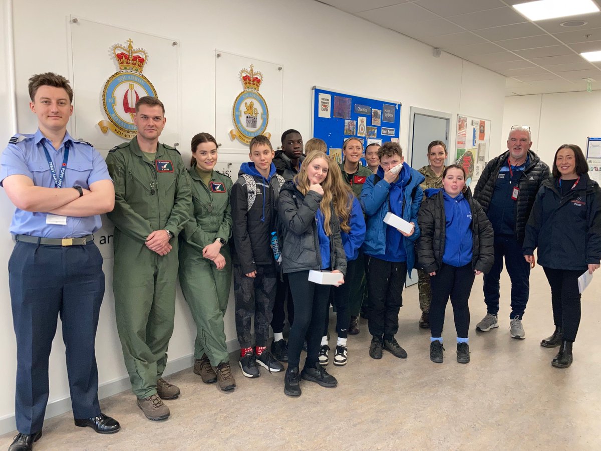 Blue Skies students from Oxon experienced a day of bringing workplace insights to life and showcasing the value of leadership and teamwork skills with @AirTanker! Witnessing the Voyager team, the students gained an appreciation for the teamwork needed to support operations.✈️