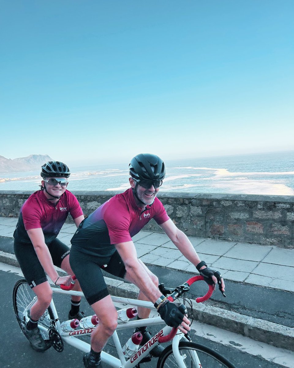 barker_ins's tweet photo. Under the picturesque backdrop of the Mother City’s sun and perfect conditions, our Barker brothers, @rhettbarker7 &amp; @lloydibarker &amp; sons celebrated another cycling milestone together at the 2024 Cape Town Cycle Tour on Sunday, 10th March 🚴‍♂️💯❤️

#teambarker #capetowncycletour https://t.co/9ly6mOzgFA