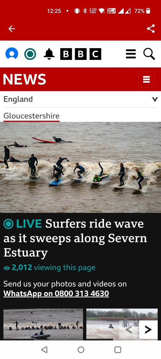 I'd seriously question whether this needs any 'live coverage' - in fact, I'm not really convinced it even qualifies as news? #SevernBore