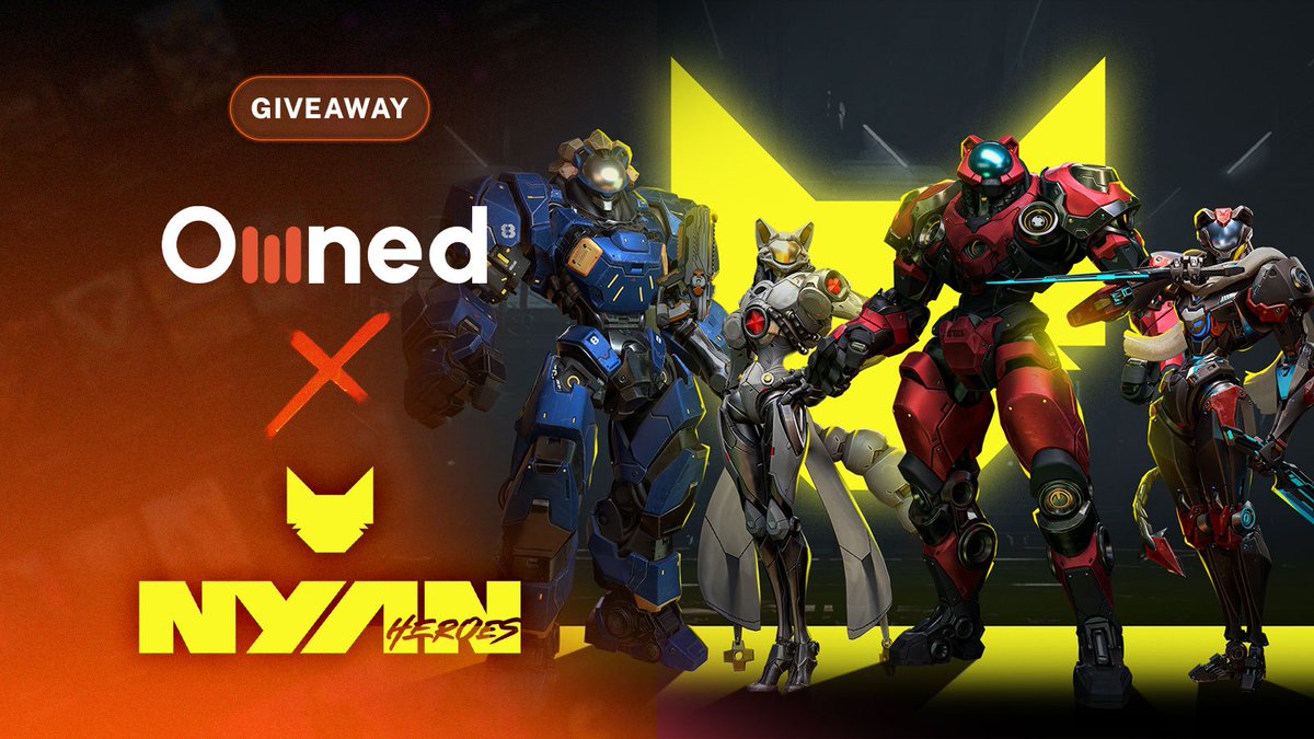 hfghtjci's tweet photo. Partnering up with our purrfect pals @NyanHeroes for an EPIC giveaway!

Don't miss out on the chances to get your paws on 3x Nyan Heroes Genesis and 3x Guardian NFTs! https://t.co/DgOS8WlaEk