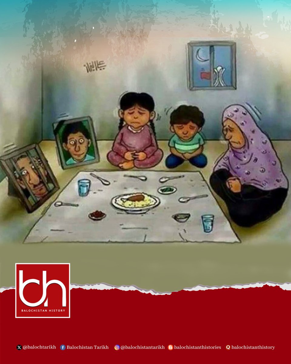 #Balochistan, Ramadan Sharif, Eids, &amp;other festivals bring tears.
Family members of forcibly missing persons &amp; martyrs shed tears while remembering their loved ones
May all missing persons be rescued on a humanitarian basis in this holy month.
#RamadanKareem  
#BalochistanHistory