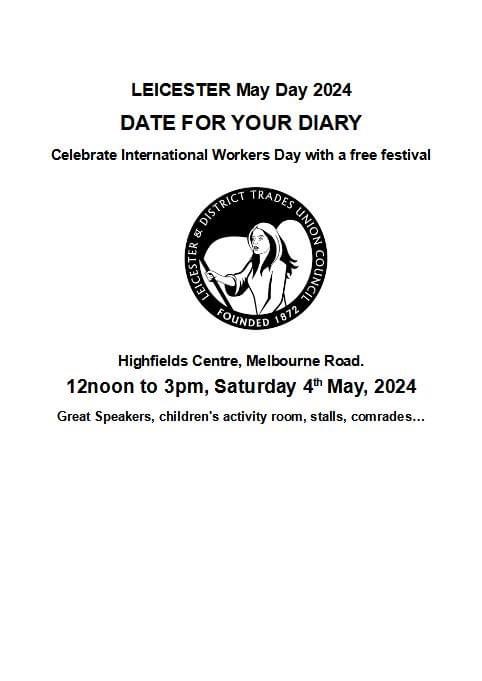Leicester Trades Council (@landdtuc) on Twitter photo 