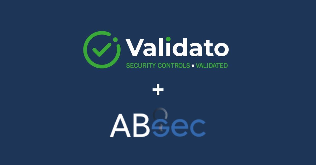 Validato is thrilled to join forces with Absec to enhance our combined offerings and empower businesses to better protect themselves against evolving cyber threats. ️
Read the full press release here: buff.ly/3wyyum6 
#partnership #cybersecurity #vulnerabilitymanagement