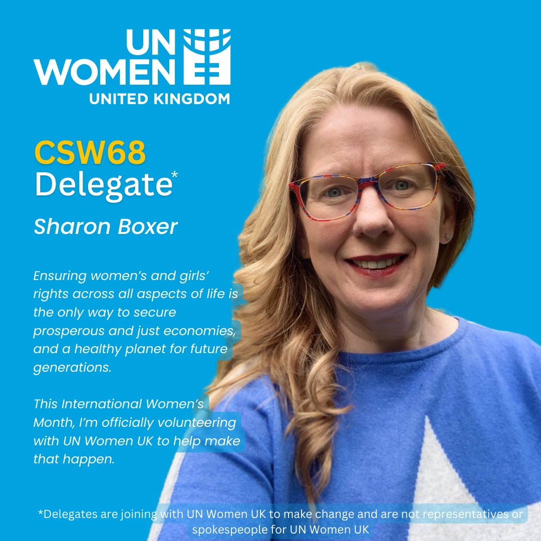 Delighted to be returning to @UN_CSW @UNWomenUK @UN_Women 🙌looking forward to gaining a greater understanding around the issues of gender equality, poverty & achieving financial empowerment throughout our lives. #CSW68 #InvestInWomen #InspireInclusion #empowering