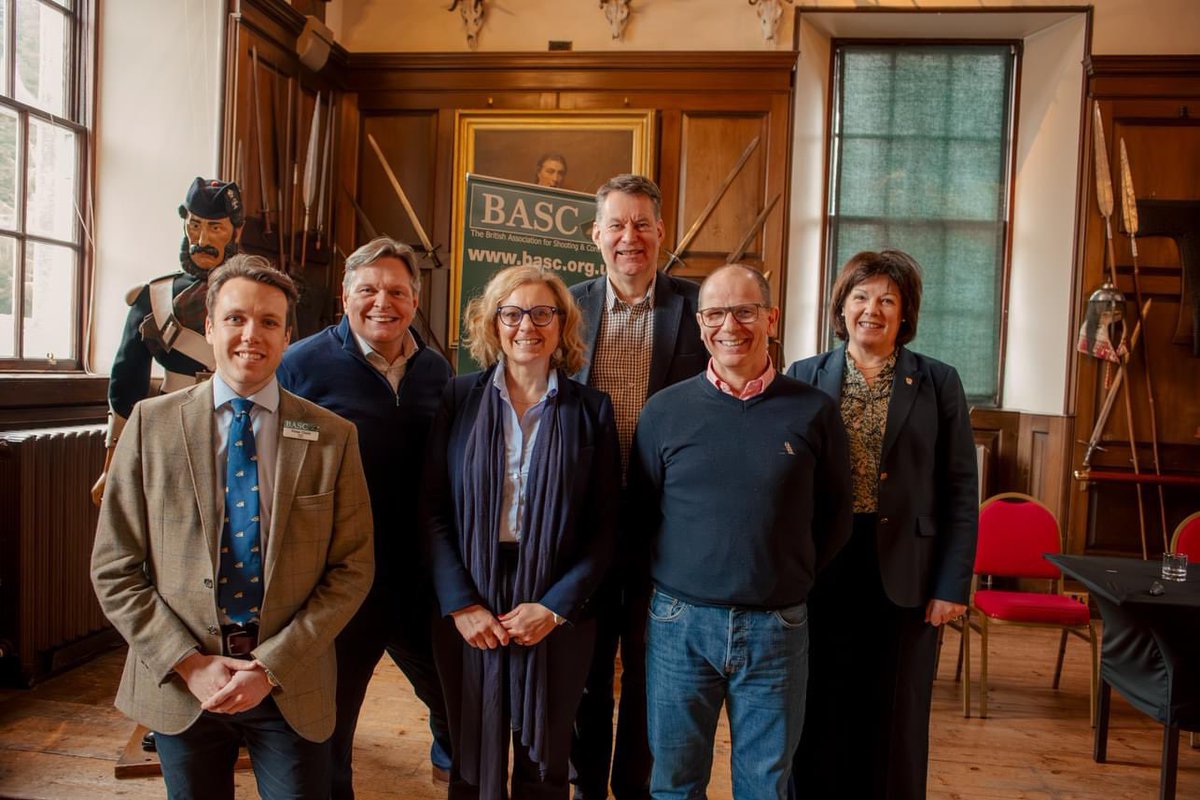 BASCScotland's tweet photo. 💥 BASC Scotland Gamekeepers’ Day

Thanks to Minister @JimFairlieLogie, @Rachael2Win, @murdo_fraser and Councillor Claire McLaren for attending yesterday for a lively panel debate.

We welcome your continued support.

#gamekeepersday #bascscotland https://t.co/J4vQiKlG4H