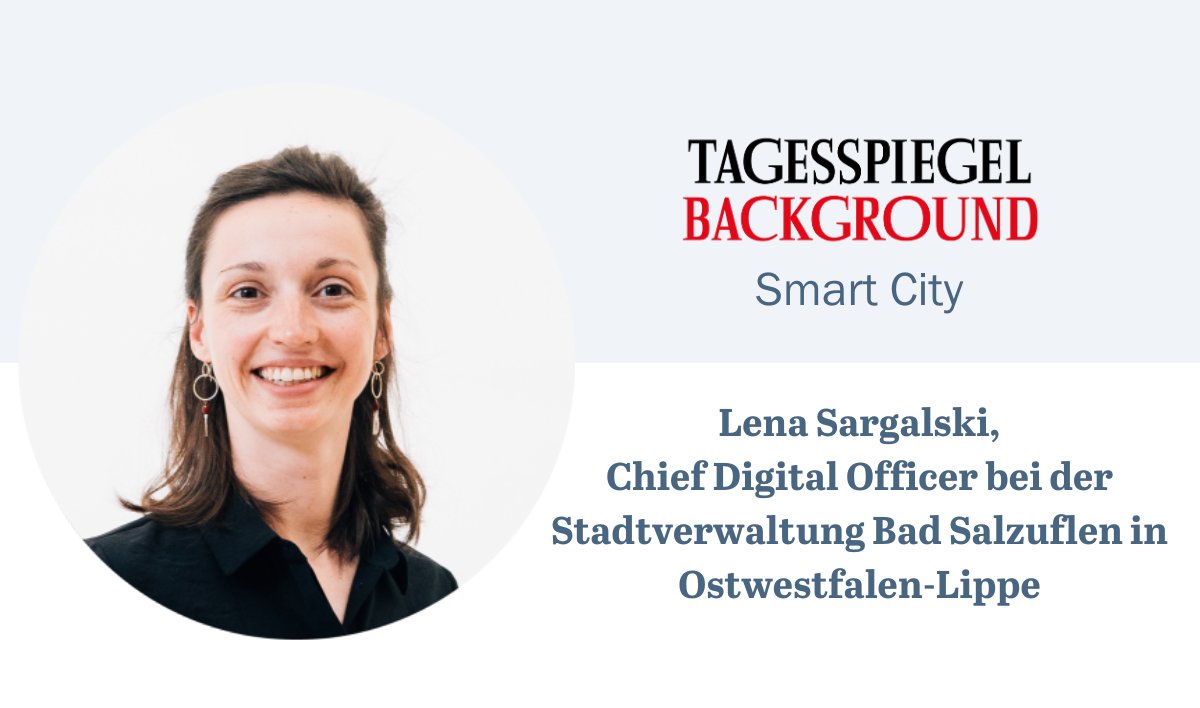 Das Update des #Onlinezugangsgesetzes bringt viel Arbeit für die Kommunen. Doch dank aufgebautem digitalem Knowhow können sie vieles selbst in die Hand nehmen, so Lena Sargalski. 
👉bit.ly/3TxLQIn
#Wissensvorsprung