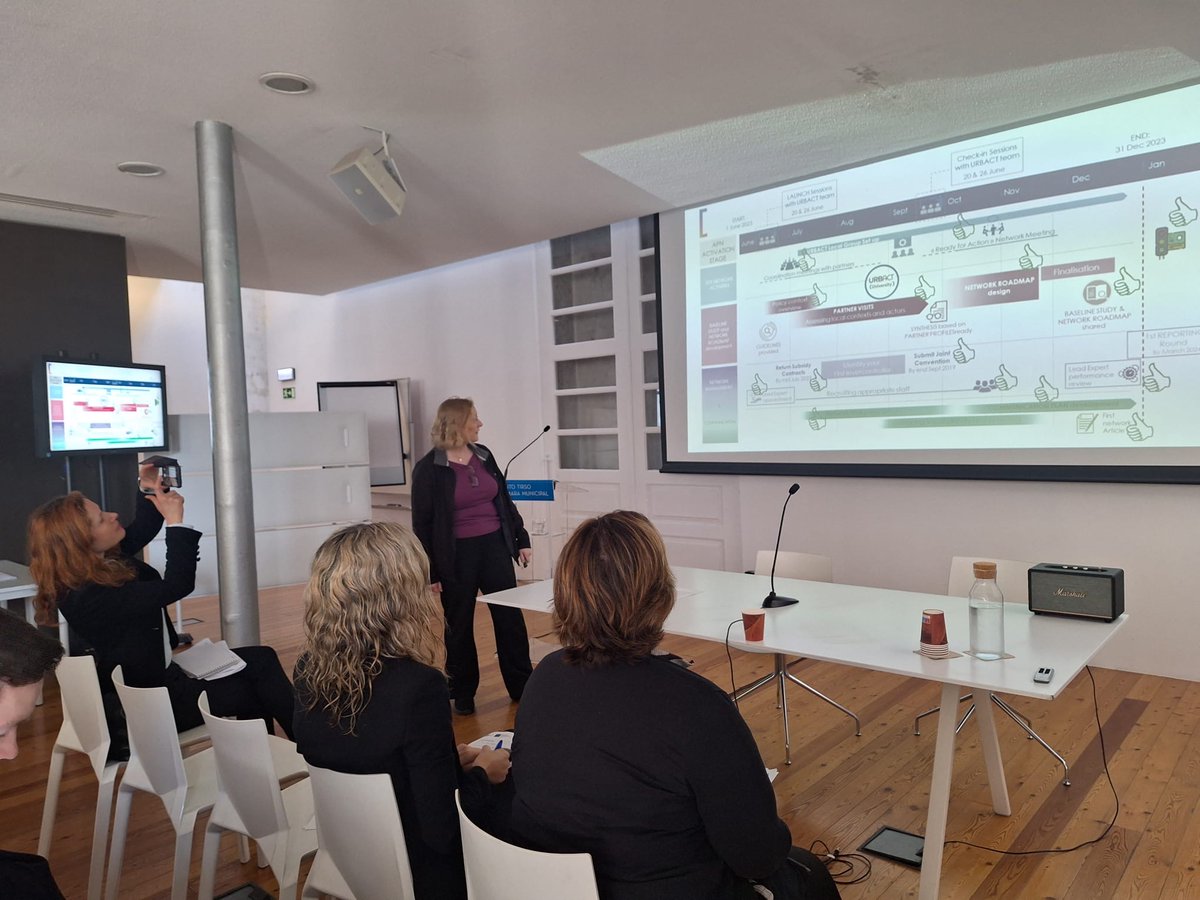 URBACT_Ecocore's tweet image. A great start to the EcoCore Transnational City visit to Santo Tirso, Portugal. #EcoCore #URBACT