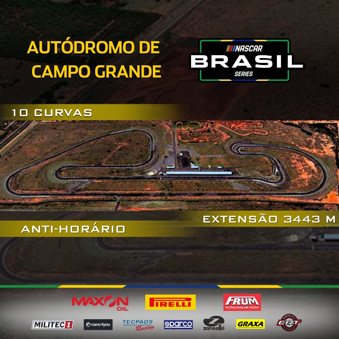 O Autódromo Internacional Orlando Moura @aicg.oficial , localizado a 15 quilômetros do centro da cidade de Campo Grande/MS, é um dos três autódromos brasileiros localizados na região centro-oeste do país e
será palco da abertura da <a href="/nascarbrasil/">NASCAR Brasil Series</a> no próximo final de semana.