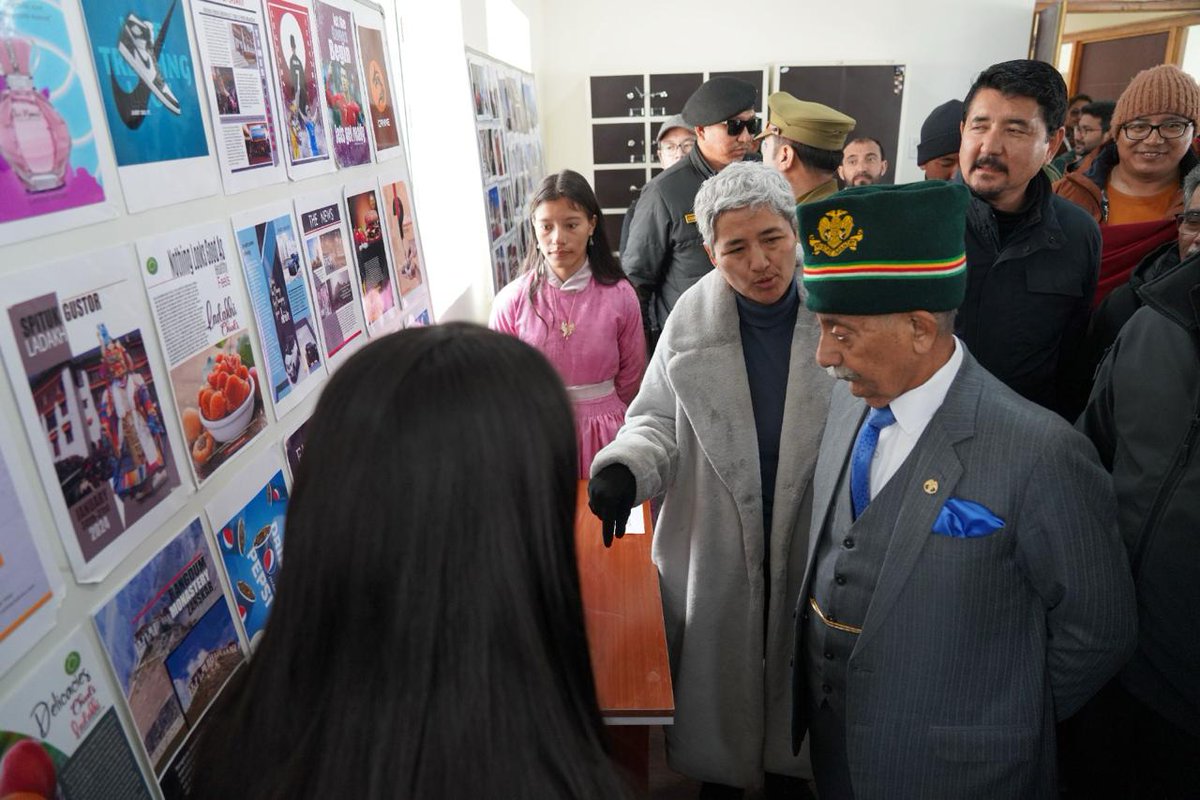 LadakhSecretary's tweet photo. Four #Skill Centres in #EJM college #Leh set up by #LSDM #Ladakh Skill Development Mission are imparting course for Mushroom Grower, Trekking Guide, Graphic Designer, Jam and Jelly production.
@mesc_india @skillthsc @ASCI_AgriSkills @FFicsi @MSDESkillIndia @ugc_india @DGT_MSDE https://t.co/sjeK65xqiD