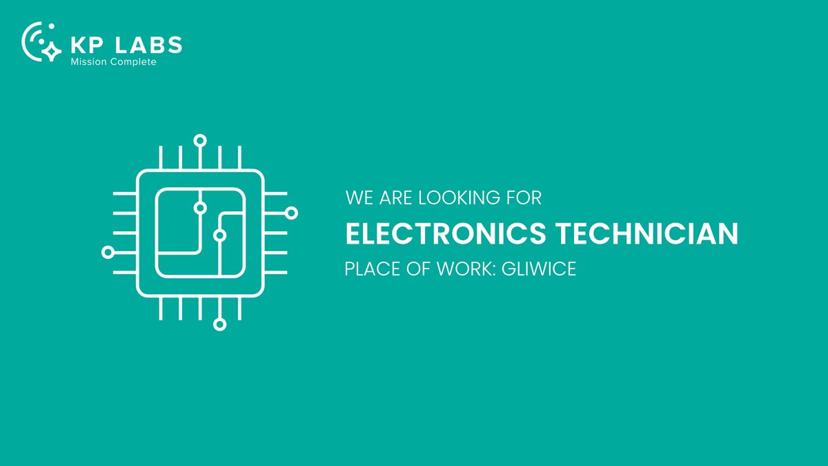 labs_kp's tweet photo. 🚀 We are looking for an Electronics Technician!
If you're eager to work in the space industry and bring your technical skills to the forefront of exploration, this opportunity is for you!
Check our offer here: https://t.co/8mYz5qRnDn
#KPLabs #work #missioncomplete https://t.co/0qxlOJXaUk