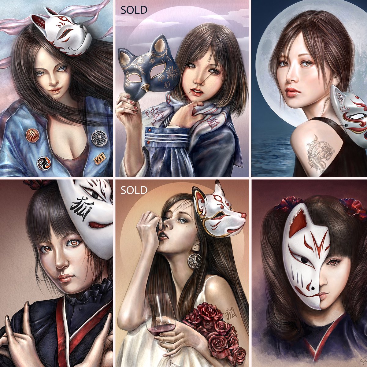 ZakalataMarie's tweet photo. My Kitsune’s 😊 https://t.co/p9Bhqaowuk