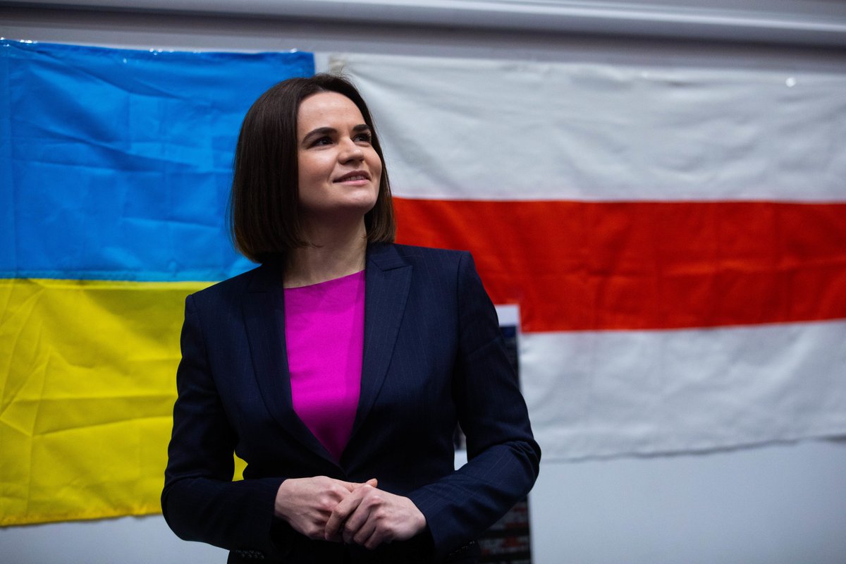 Sviatlana Tsikhanouskaya tweet media