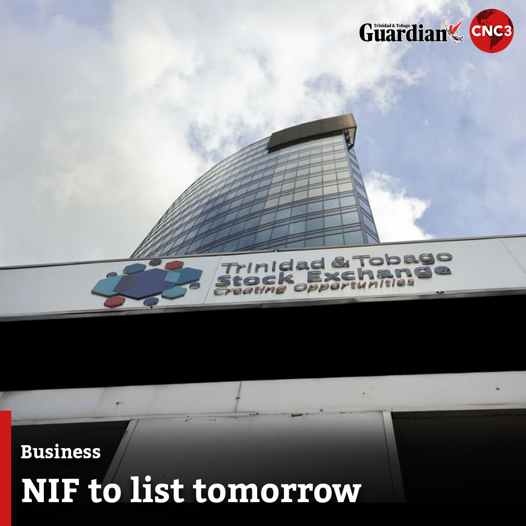 The National Investment Fund 2 (NIF2) bond is scheduled to be listed on the T&T Stock Exchange (TTSE) at a ceremony at the institution’s Independence Square office tomorrow. For more... guardian.co.tt/business/nif-t…