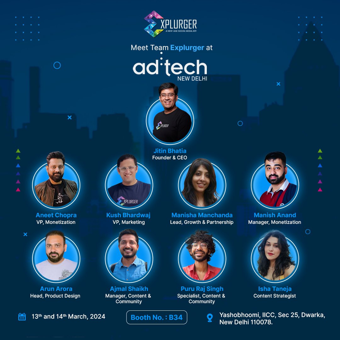 We are excited to announce that Team Explurger will be exhibiting at Ad Tech 2024. Join us as we bring our cutting-edge AI technology to the forefront of the industry. So, stop by Booth-B34 to discuss how Explurger is transforming the future of social media for travelers.…