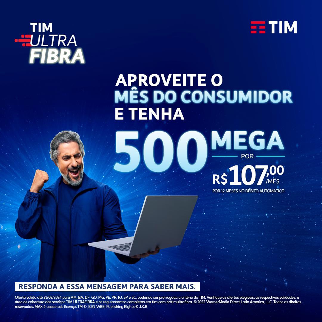 gyn_tim's tweet photo. Aproveite o mês  do consumidor na Tim Ultrafibra e tenha :
•500 MEGA 
•PARAMOUNT+
•WI-FI GRÁTIS 
Sem taxa de instalação,com velocidade contratada garantida e atestada 👨🏽‍🔧
Assine agora pelo WhatsApp:

https://t.co/rtBkDyckLp https://t.co/D3k2uFoueJ