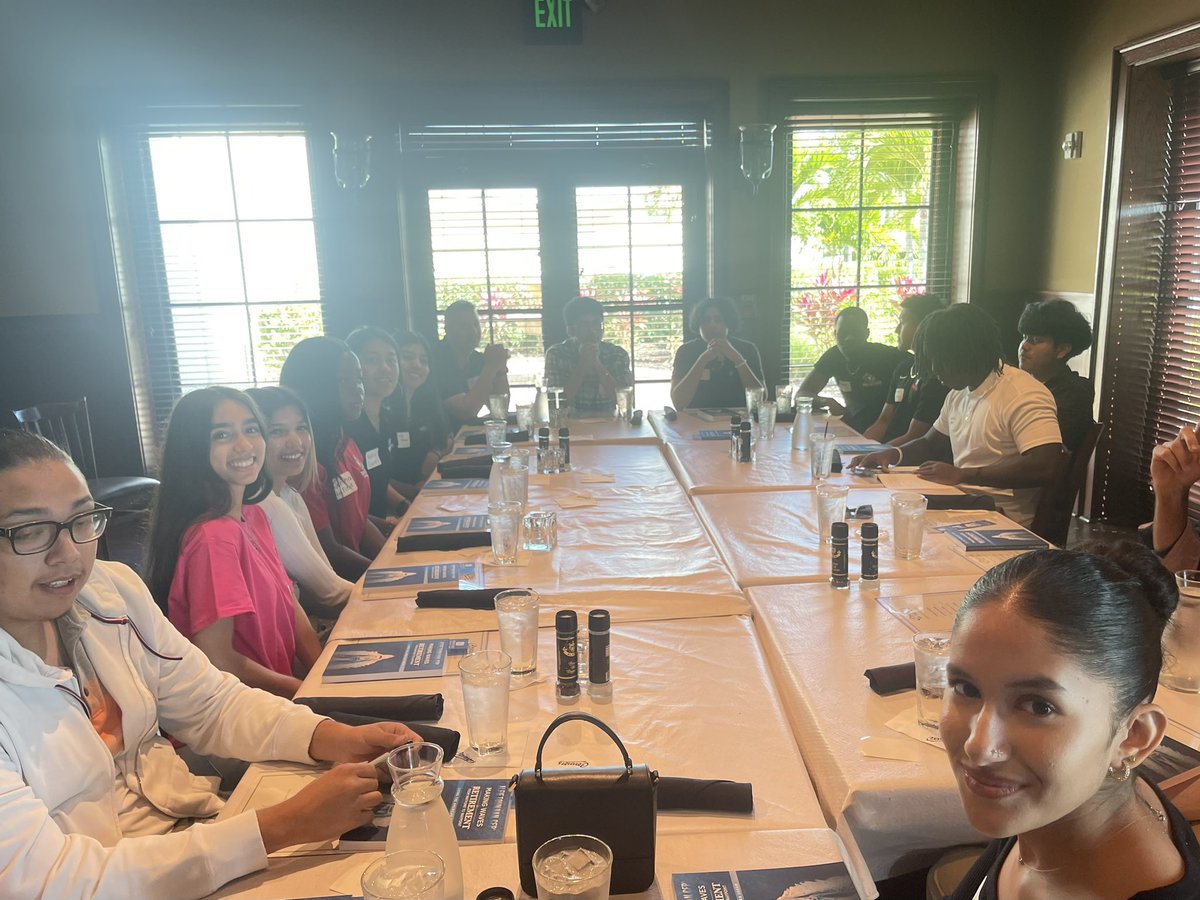 Thank you Alfie Tounjian for your support of South Fort Myers High! Mr. Tounjian blessed our students with a lunch at Connors Steak & Seafood. These students are in our Jobs for America's Graduates (JAG) program. They were selected based on their performance in the Stock Market…