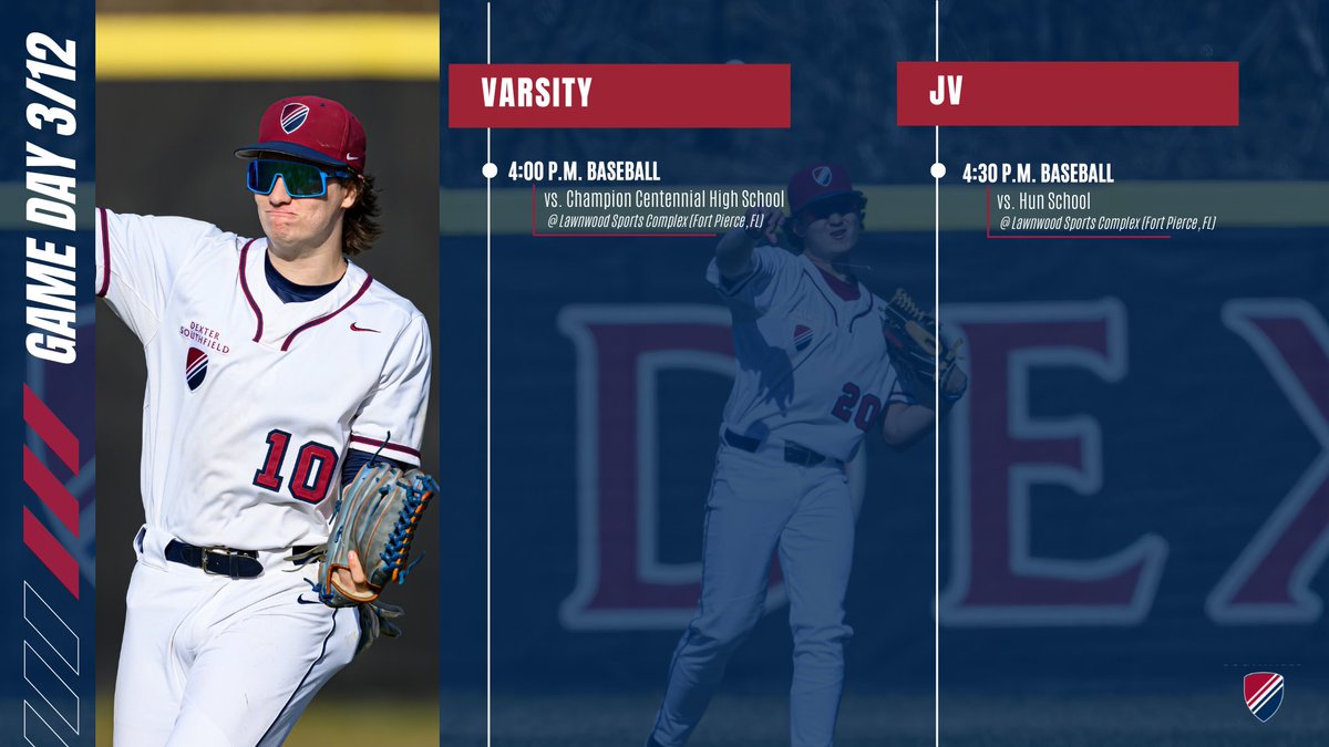 Varsity &amp; jv baseball continue their spring games in Florida this afternoon.