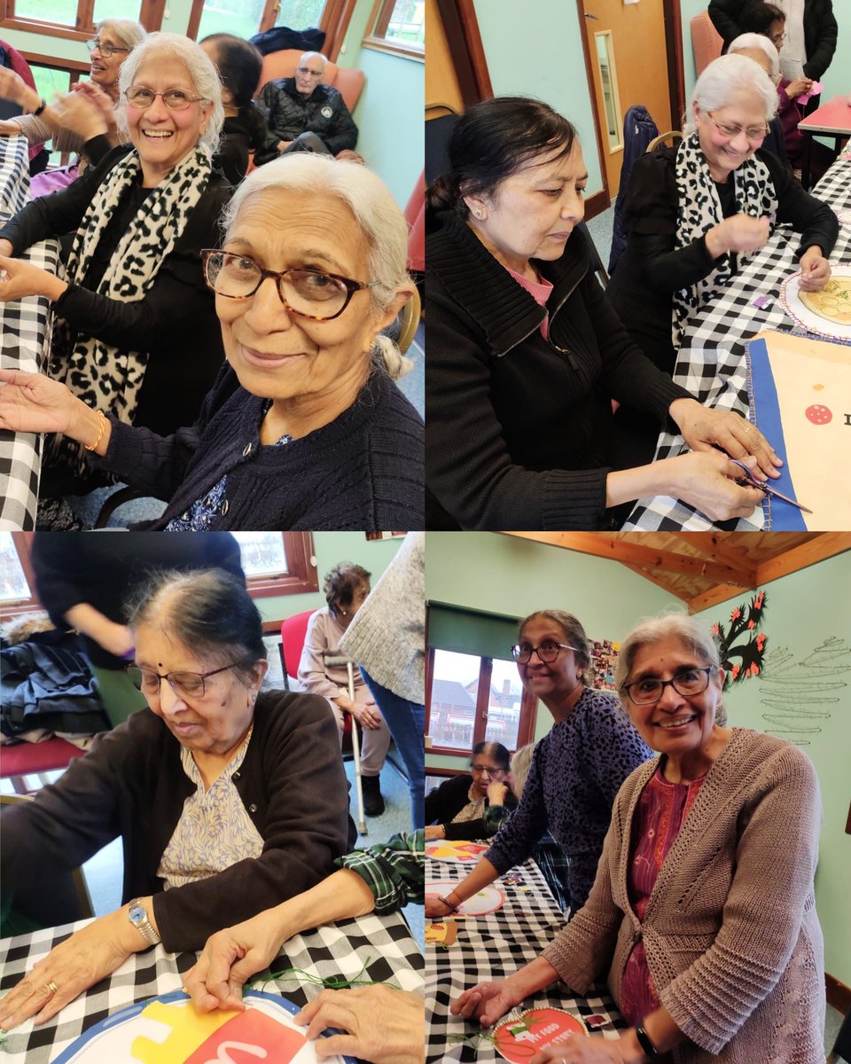 Food themed embroidery workshop on community blanket at Milaap centre organised by artists from New Malden Partnership. <a href="/nm_partnership/">New Malden Town Centre Partnership</a> <a href="/RBKingston/">Kingston Council</a> <a href="/krec2016/">Kingston REC</a> #elderlycare #multicultural #charity