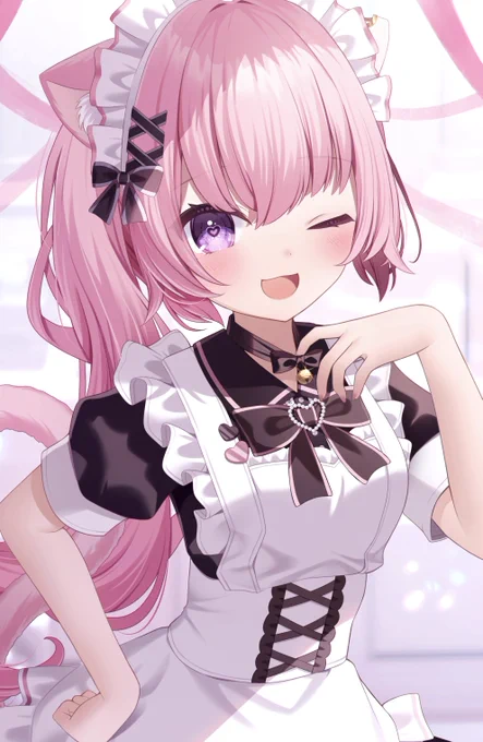裁縫やってみたいな〜って思って、うちの子ぴんくちゃん概念のねこのぬいぐるみ作った 