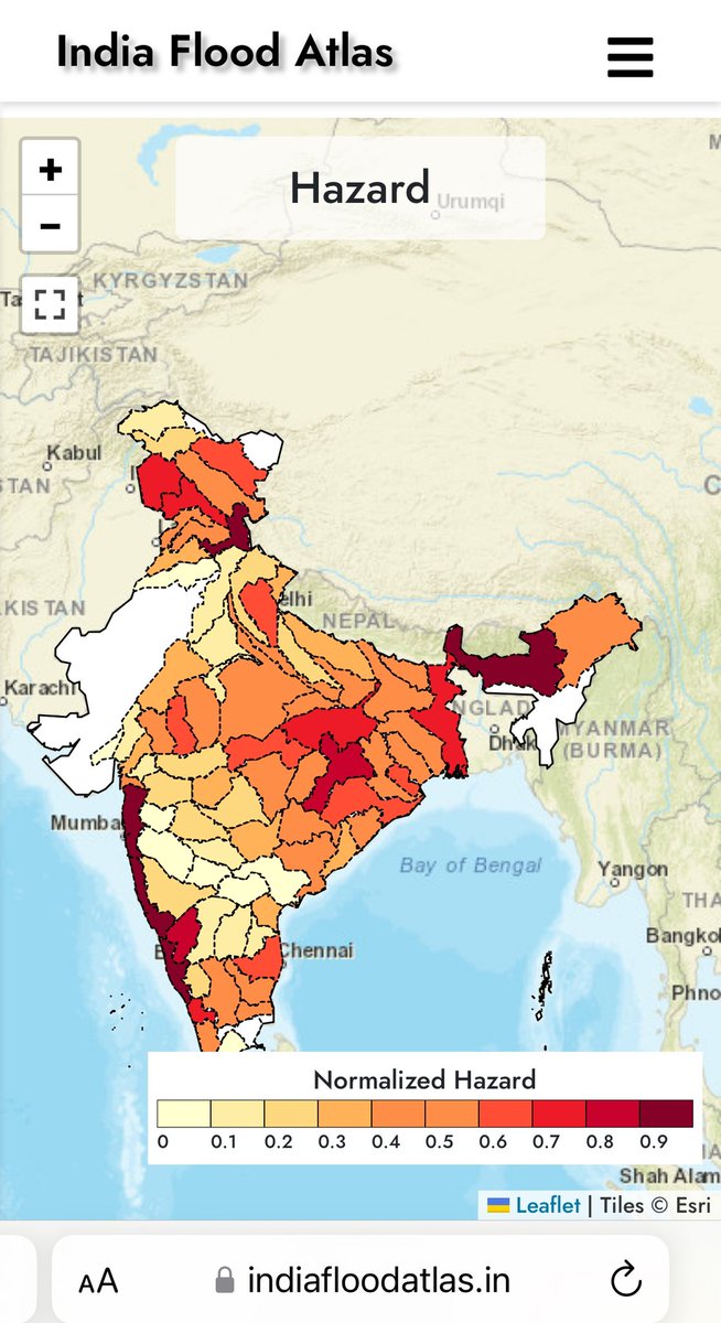 📢 Pleased to share India Flood portal based on the long-term (1901-2020) hydrological model based data at sub-basin level. Please explore the portal: indiafloodatlas.in The portal is based on recent publication: hess.copernicus.org/articles/28/11… @ChaudharyAman__