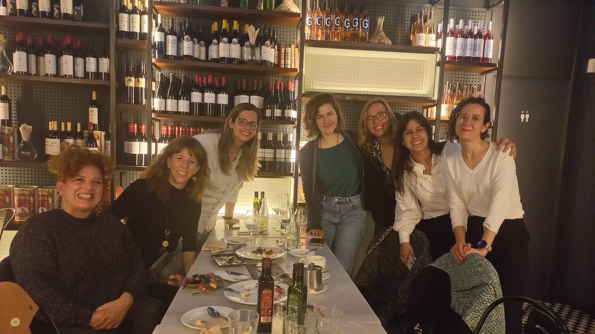 BuslonNataly's tweet photo. This month I celebrate the people who actively work all year round for #humanrights #genderequality #responsibleAI on a professional and personal level. Happy to have good people around with social commitment. Many more that are not in the photo! #womeninscience #genderAI https://t.co/jgI0dMjOrk