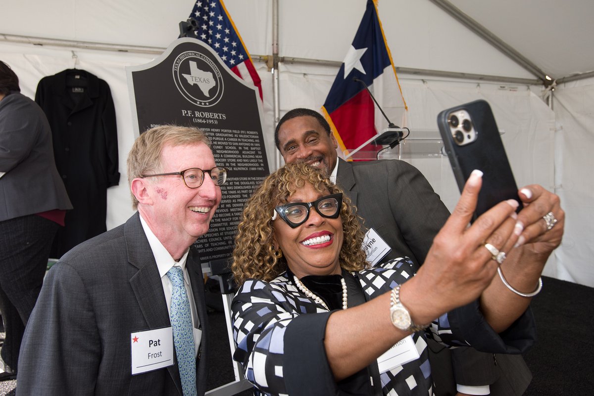 With entrepreneurial ambition & a $2,000 loan from Frost Bank's founder, P.F. Roberts forever changed our #SanAntonio community, becoming one of the first African American business owners. Thanks, @UTSA, for helping us pay homage to his profound legacy: spr.ly/6014kEnlu