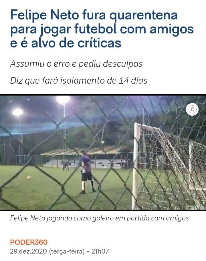 BolsonaroSP's tweet image. Nada como um especialista para falar em fake news na pandemia…

Espero que o alegre rapaz relembre que mandava o povo ficar em casa, mas saia escondido para jogar bola 🤡