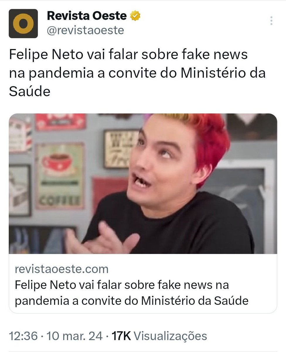 BolsonaroSP's tweet image. Nada como um especialista para falar em fake news na pandemia…

Espero que o alegre rapaz relembre que mandava o povo ficar em casa, mas saia escondido para jogar bola 🤡
