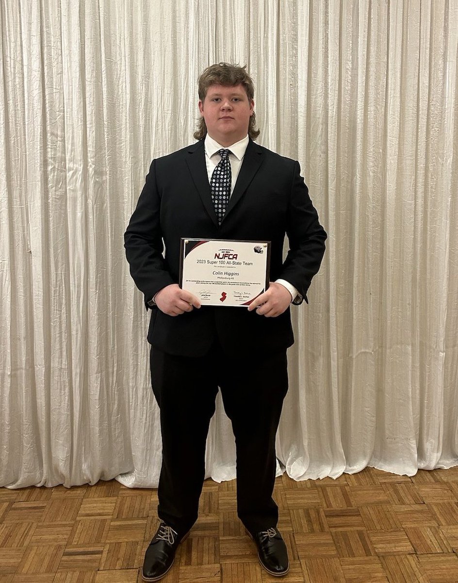Congratulations Colin on your recognition NJFCA Super 100 Team!!! #GoHuskies