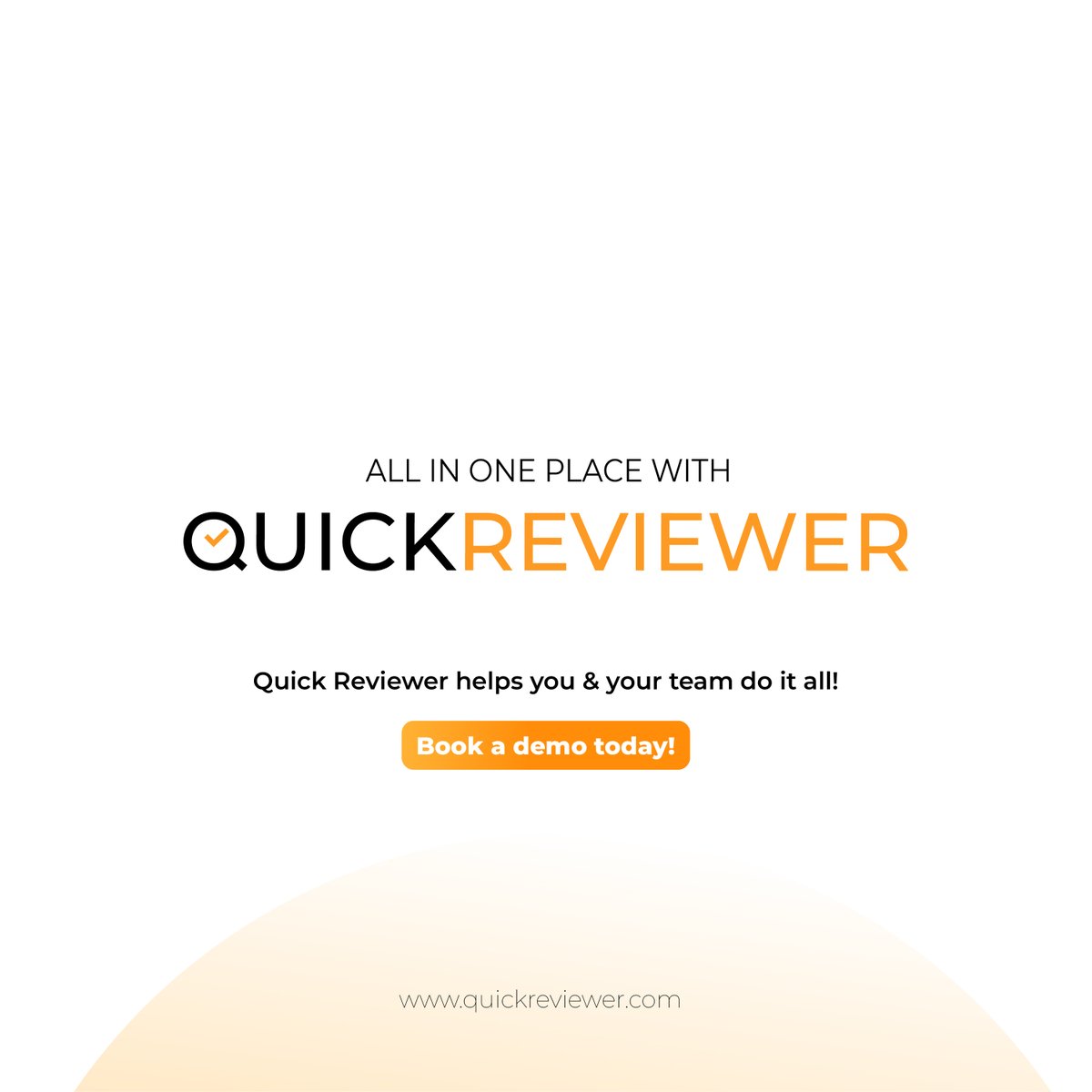 QuickReviewer tweet media