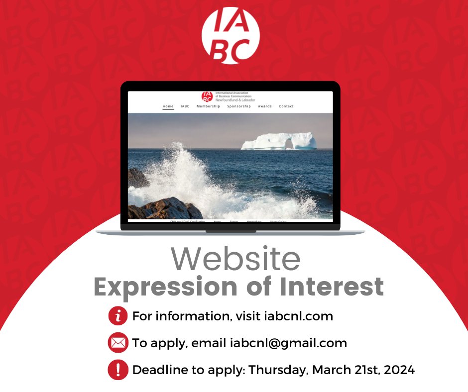 We're inviting Expressions of Interest (EOI) on a non-committal basis for the development and hosting of our chapter website. You'll find the description  at tinyurl.com/e6wvtky5 (opens as PDF).  Submission deadline is Thursday, March 21st, 2024!