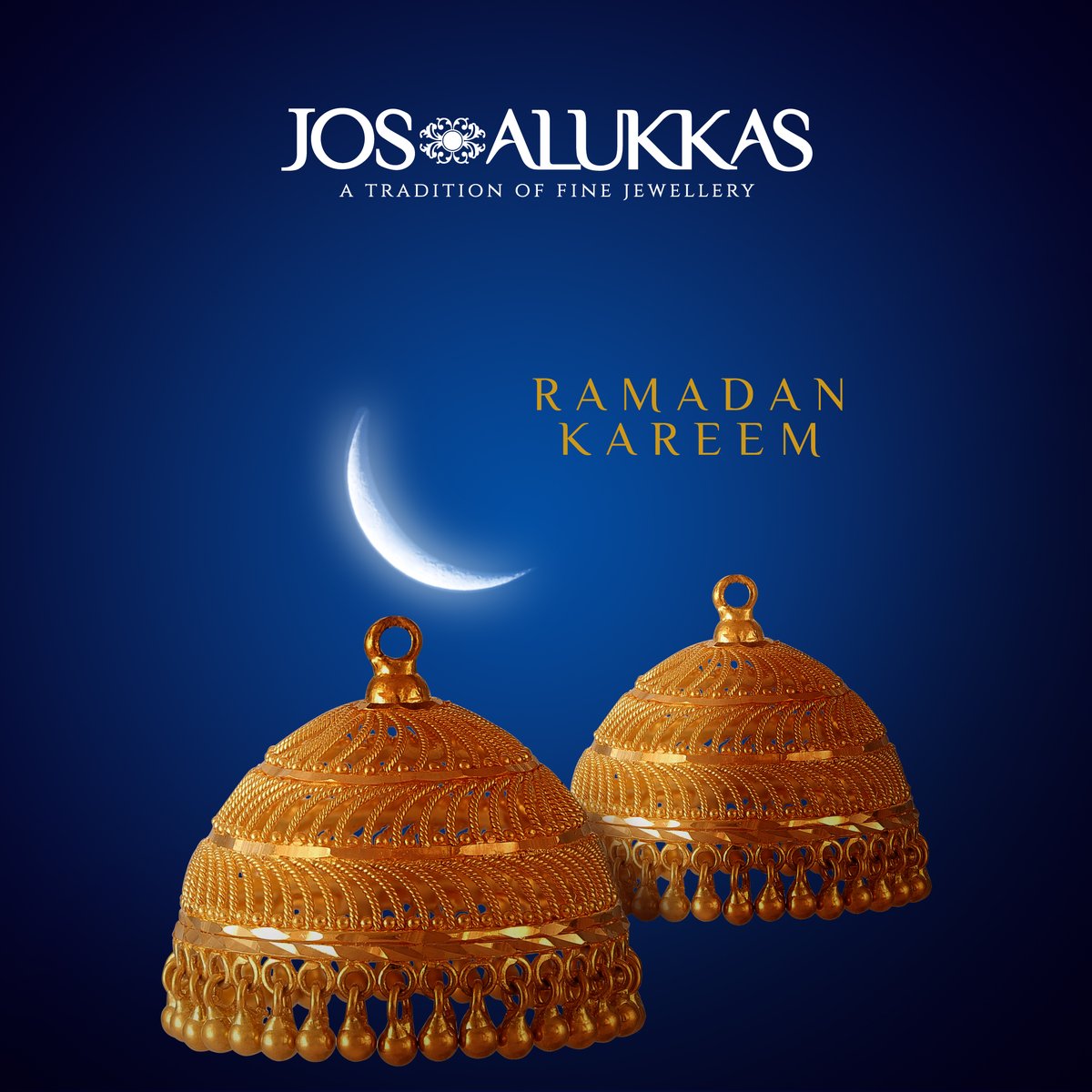 As the holy month of Ramzan begins, Jos Alukkas wishes everyone observing abstinence peace and prosperity. #JosAlukkas #RamadanKareem #Ramadan #JosAlukkasOnline #Jewellery