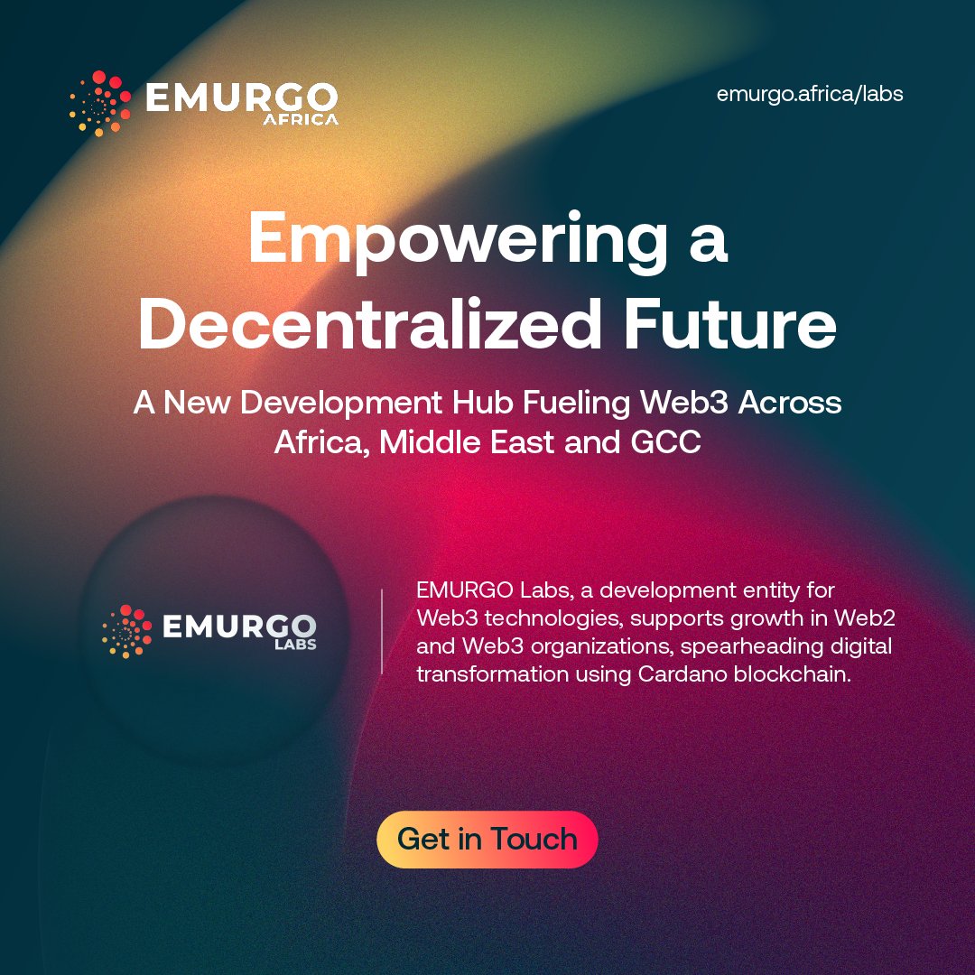 Embarking on a Web 3.0 journey or aiming to enhance your business with blockchain and custom software? 🚀 #EMURGOLabs is your go-to expert, ensuring a smooth transition from Web 2.0 to achieve your goals. Learn more: emurgo.africa/labs