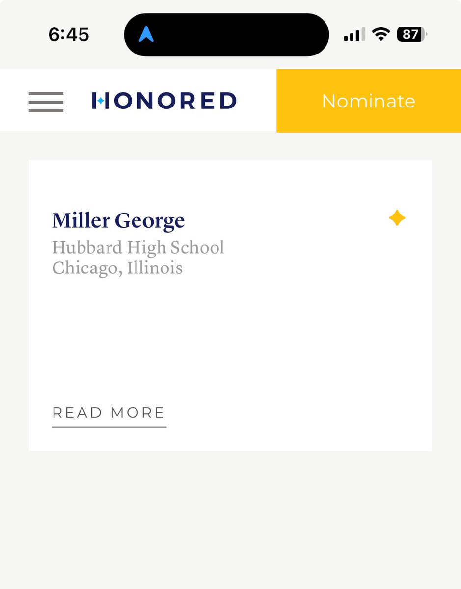 Still unbelievable but THANK YOU @honored and Jocelyn Martinez for the nomination. 

“Once she knows how to read, there’s only one thing you can teach her to believe in—and that is herself.” —Virginia Woolf