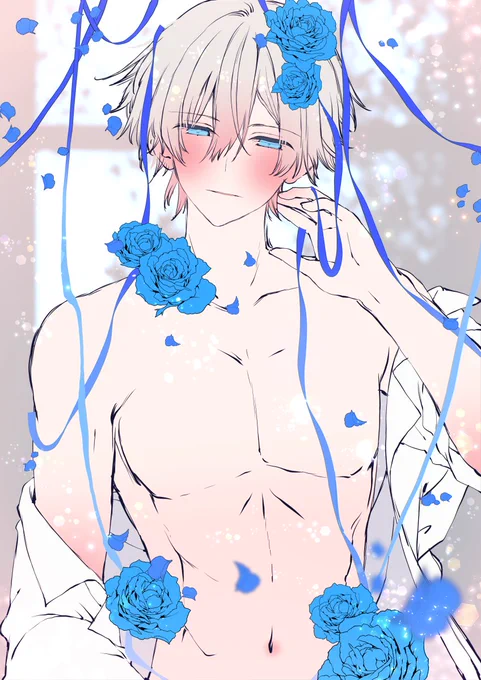 レン様構図ラフ.°ʚ(*˘︶˘*)ɞ°.。.:* 