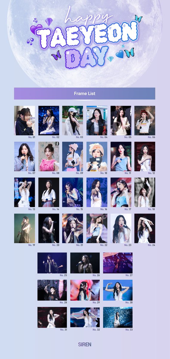 TYG x SIREN 생일카페 액자 통판 

εїз 3.12 - 3.22 
εїз forms.gle/EHPp9WWbYuFvyz…

G.O DM

RT 추첨 한분께 원하는 액자를 선물로 보내드립니다💜