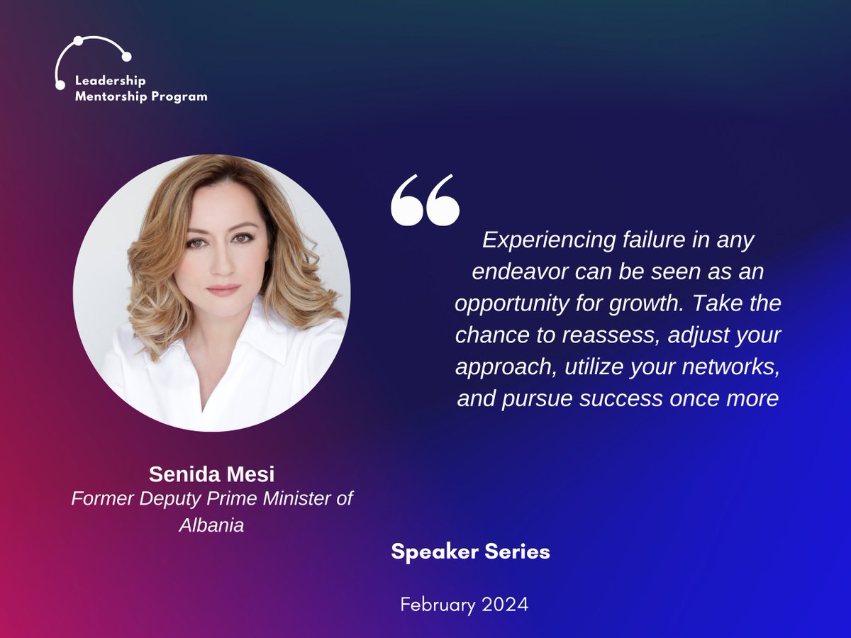 Honored to host Ambassador of Canada 🇨🇦 to Croatia &amp; Kosovo Jessica Blitt, and Former Deputy Prime Minister of Albania 🇦🇱 Senida Mesi at our #LMP Speaker Series event, inspiring emerging women leaders. 

#NDIKosovo #USAIDKosovo #SwissEmbassyPristina #LeadershipMentorshipProgram