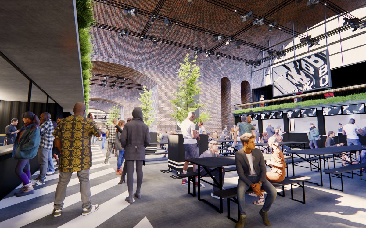 BuildsWeAre's tweet photo. BOXPARK #BIRMINGHAM: It's on its way!

BOXPARK will transform four vacant 12m railway arches on Floodgate Street &amp; Milk Street, Digbeth, into a buzzing new 17K SF food hall and events destination, allowing independent traders to thrive.

BOXPARK Birmingham will open in 2025. 😍 https://t.co/fBdGrtUdv0