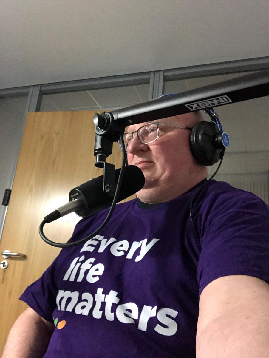 Every conversation about suicide helps to reduce the stigma. So let's keep talking about it. Here is our Shaun promoting Suicide Safer Communities in the Health and Happiness show on @CandoFM