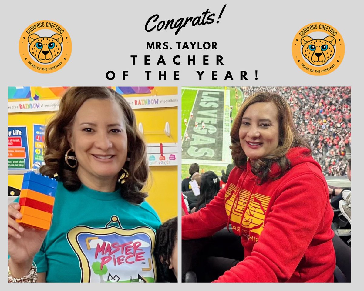 HMC1_Compass's tweet photo. Congratulations to Mrs. Taylor, our school’s 2023-24 “Teacher of the Year” &amp; to Mr. Mondaine, our school’s 2023-24 “Support Person of Year.” Both of you are ROCK STARS! 🎸🤩🎸🤩🎸🤩🎸🤩 @HMC1Proud #simplythebest https://t.co/HjTPeFJCwq