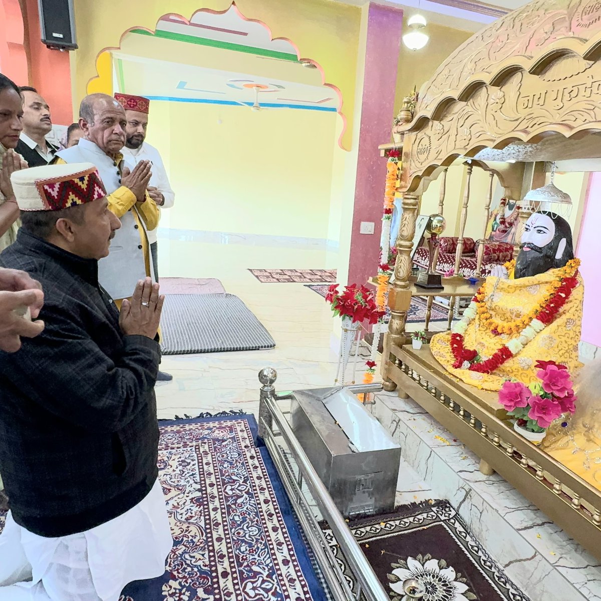 DproUna's tweet photo. उपमुख्यमंत्री मुकेश अग्निहोत्री ने आज हरोली निर्वाचन क्षेत्र के गांव भदसाली में 50 लाख रूपये की लागत से निर्मित होने वाले श्री गुरू रविदास सामुदायिक भवन की आधारशिला रखी।
#himachalpradesh #una
#dcuna
#DCMHP
#mukeshagnihotri
#GuruRavidasmandir
#Bhadsali
#foundationstone https://t.co/trdkCr9RnF