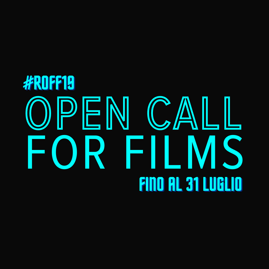 Vogliamo vedere il tuo film! Invia la tua opera entro il 31 luglio, la call for films di #RoFF19 è ora aperta! Leggi il regolamento e iscrivi il tuo film >bit.ly/3TwEiFI