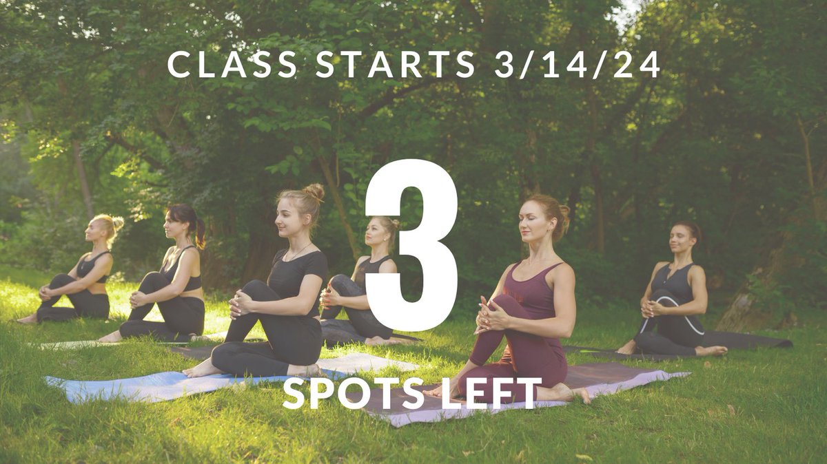 StretchChiTV's tweet photo. Only 3 spots remaining for our transformative group class starting 3/14! Secure your spot and spring into a fitter you. #SpringIntoFitness #StretchChi https://t.co/sKh2Afzd4w https://t.co/zEzsH0LLGh