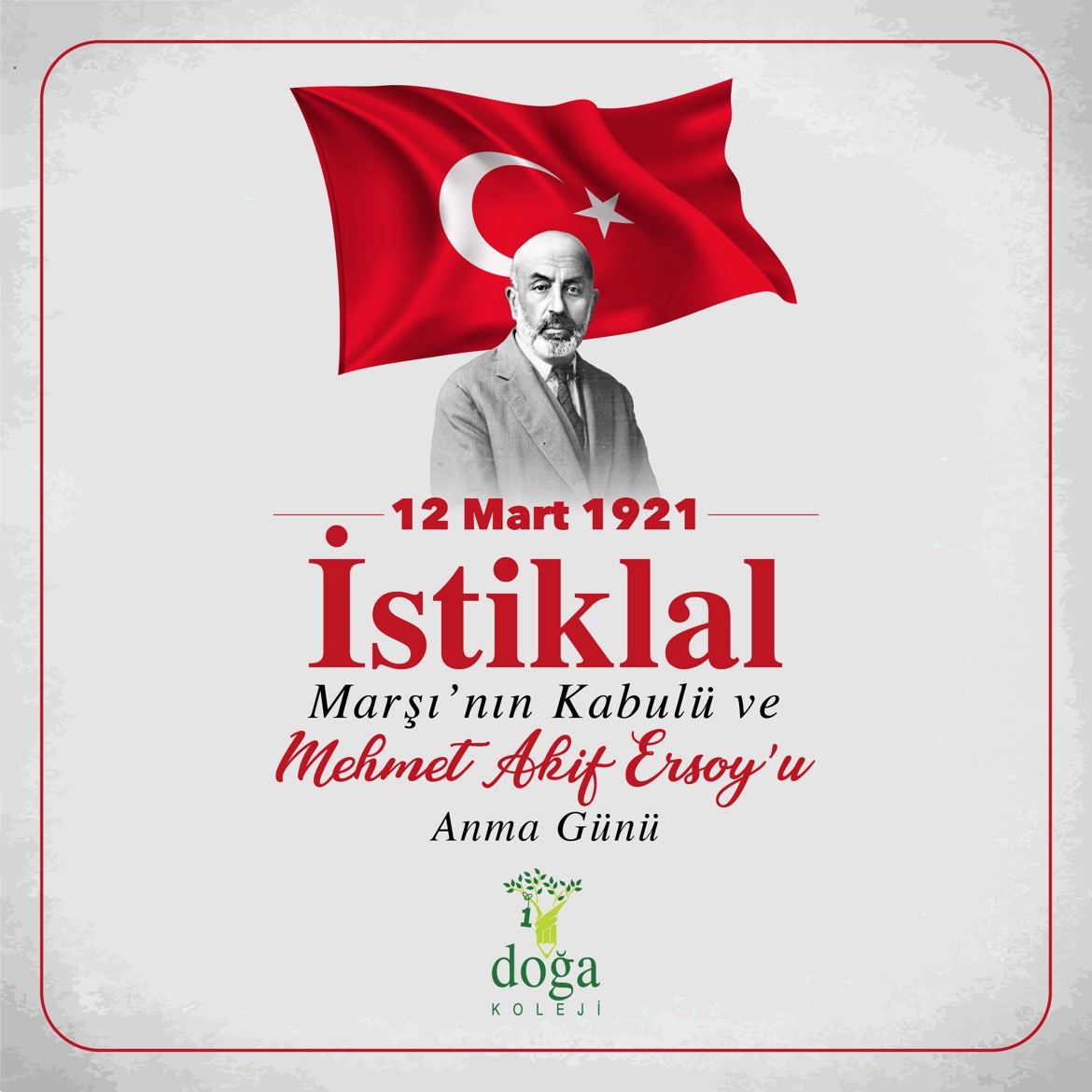 İstiklal Marşımızın kabulünün 103. yıl dönümünde Vatan Şairimiz Mehmet Akif Ersoy ve istiklal mücadelemizin tüm kahramanlarını saygı ve minnetle anıyoruz...🇹🇷