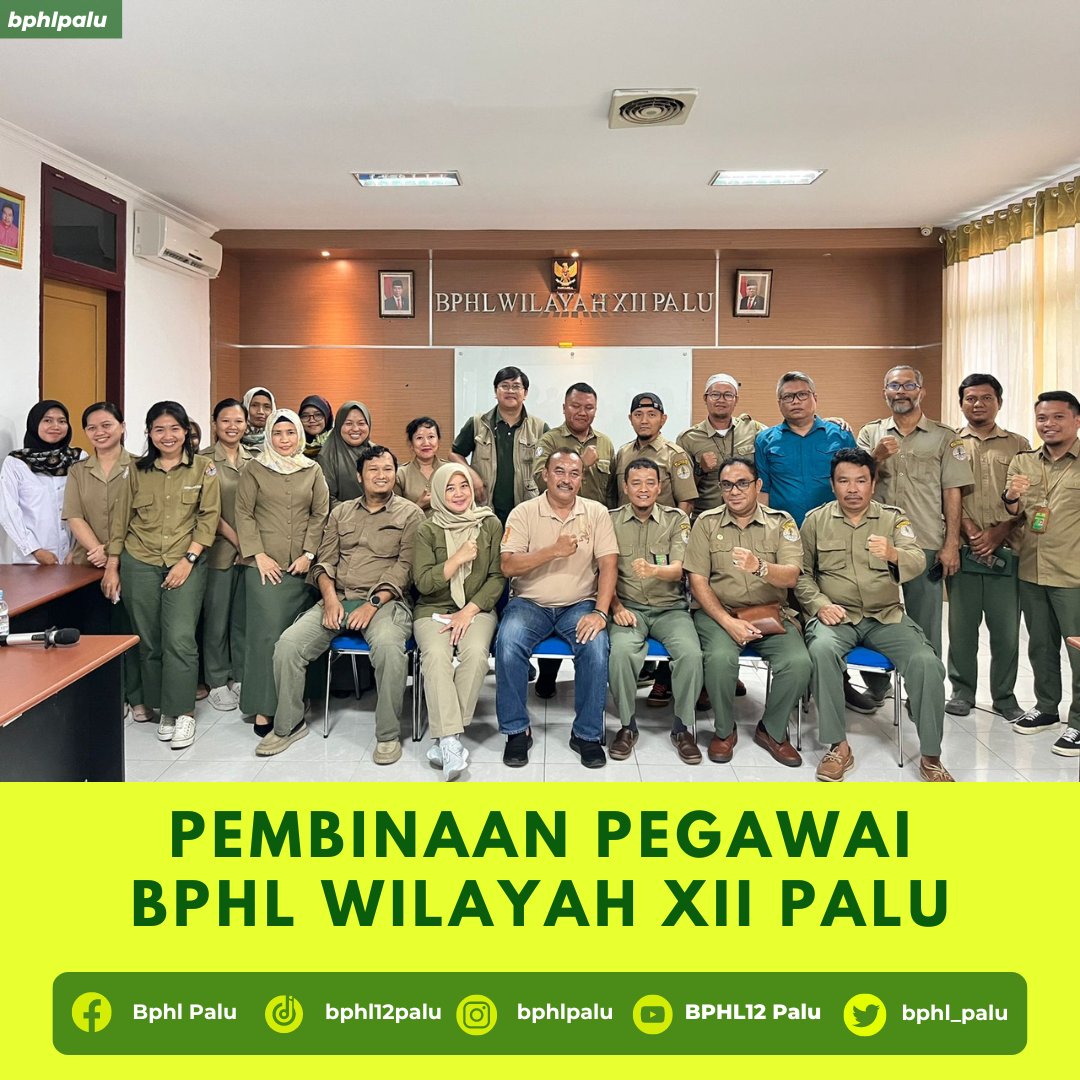 bphl_palu's tweet photo. Halo Sobat Rimba
4 Maret 2024
BPHL XII Wilayah Palu, Pembinaan Keuangan Kepegawaian, Organisasi dan Tata Laksana dan Bimbingan Teknis Pemuktahiran Data pada Aplikasi SIMPEG dan SIASN BKN Untuk Peningkatan Nilai IP-ASN Oleh Tim Setditjen PHL.

#ditjenphl
#kementerianlhk
#bphl https://t.co/5AAaat2FEk