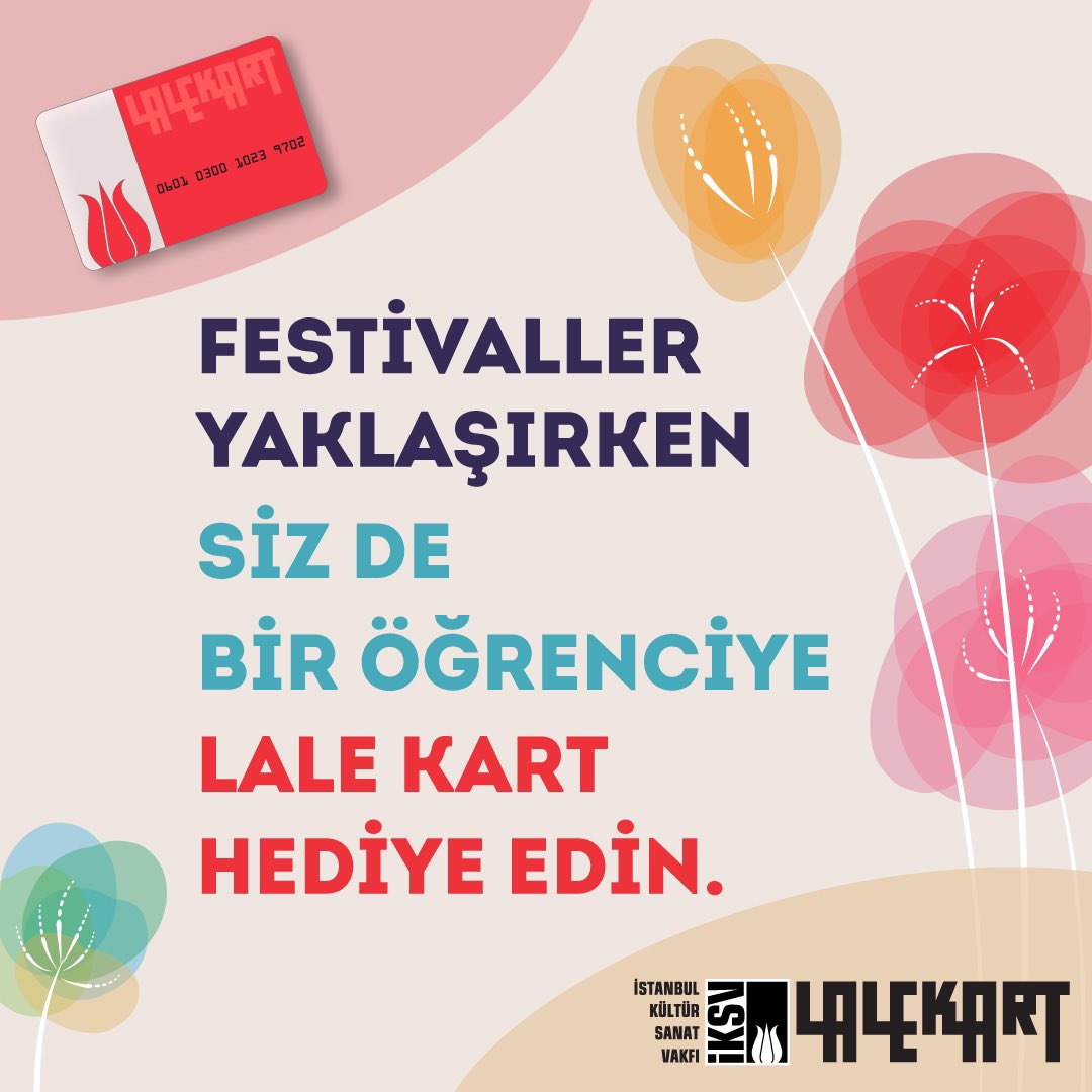 Salon İKSV, 52. İstanbul Müzik Festivali, 31. İstanbul Caz Festivali ve +1 Sunar: Gezgin Salon Festivali programları açıklandı. 🎊 Festivaller yaklaşırken siz de öğrencilere İKSV Kırmızı Lale Kart üyeliği hediye edin, gençlerin kültür-sanata erişimini kolaylaştırmaya destek…