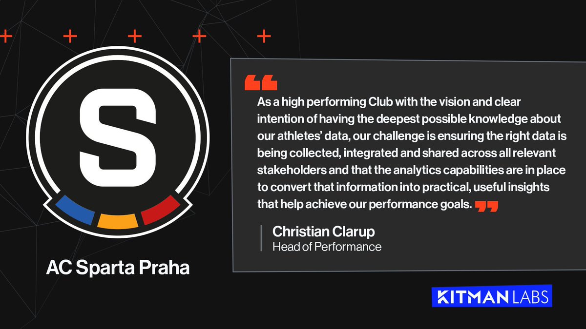 <a href="/ACSparta_EN/">AC Sparta Prague</a> will launch several Solutions in iP: Intelligence Platform, including Performance Medicine, Performance Optimization, and Coaching &amp; Development.

Read the release: bit.ly/3vhZPbX

#SpartaPraha #FootballManagement #Soccer #Football #AthleteManagementSystem