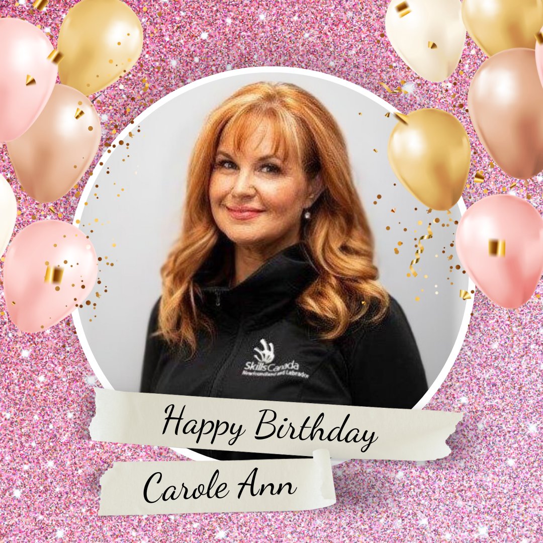 Happy Birthday to our incredible Executive Director, Carole Ann! 🎉 Your leadership, dedication, and passion inspire us every day. Wishing you a birthday filled with fun, joy, and all the happiness you deserve. Here's to another amazing year ahead! 🎂🎈